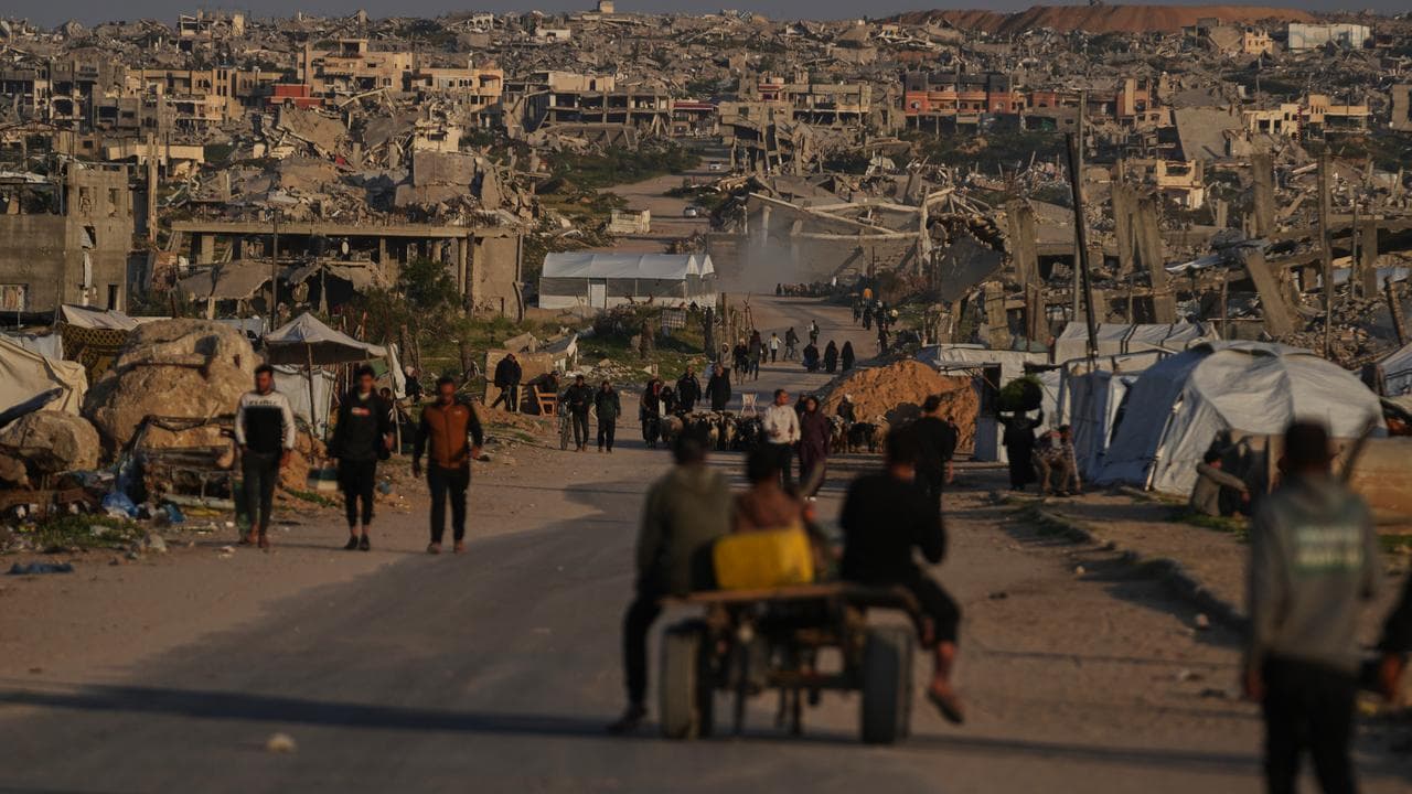 A file photo of Khan Younis