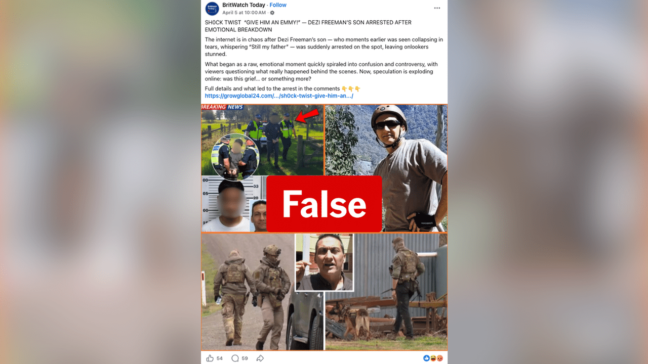 A screenshot of a Facebook page.