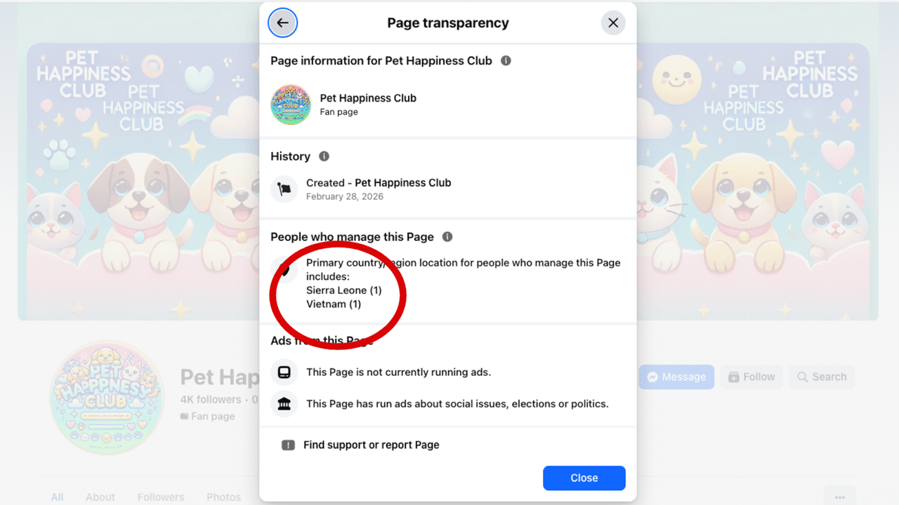 A screenshot of a Facebook post.