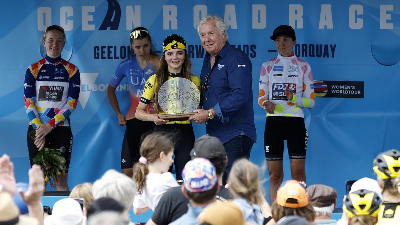 Rosita Reijnhout with Gerry Ryan.