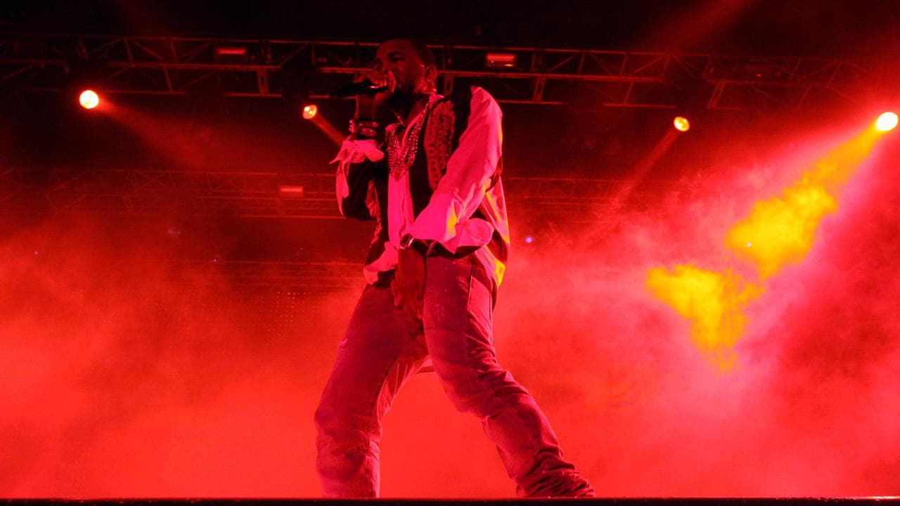 Kanye West performs (file image)
