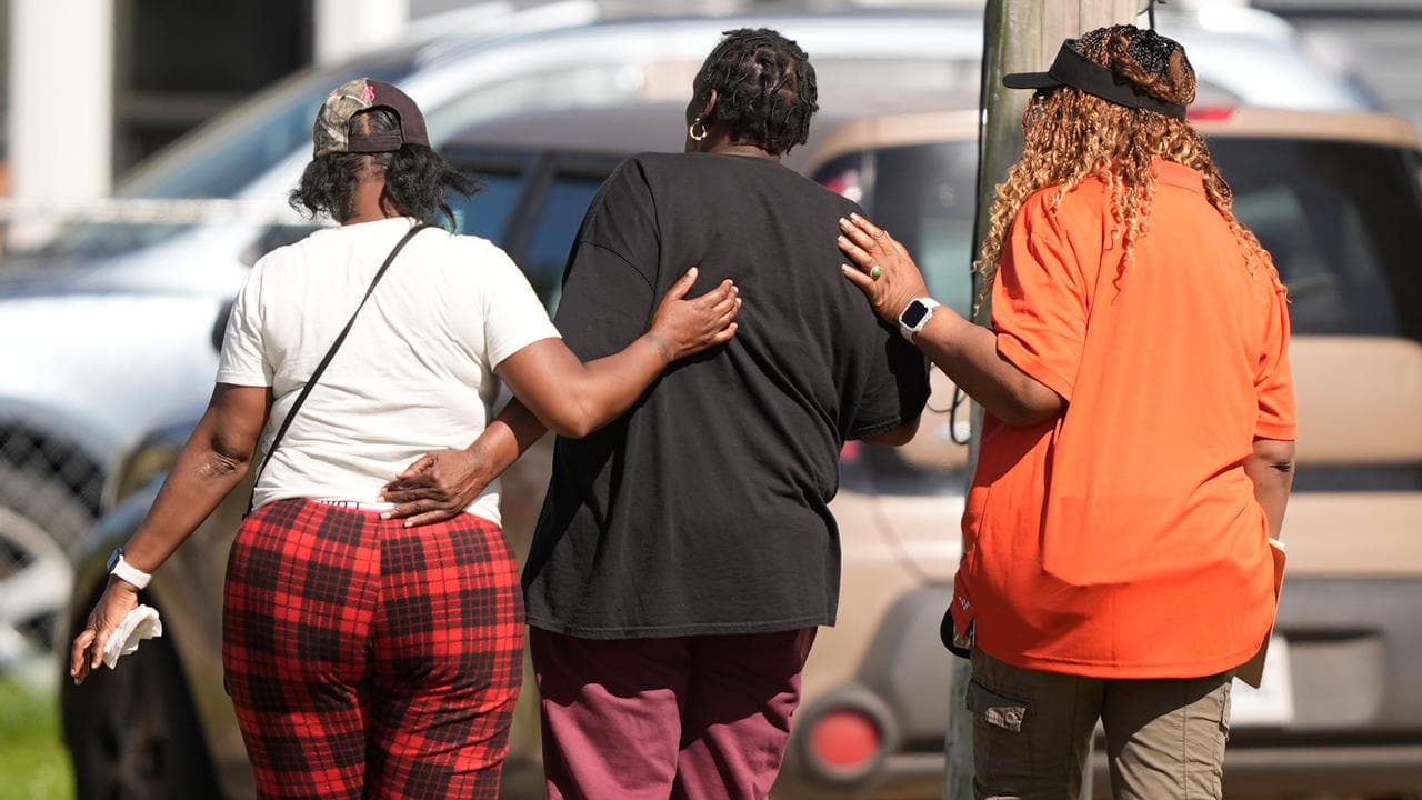 The scene of the shooting