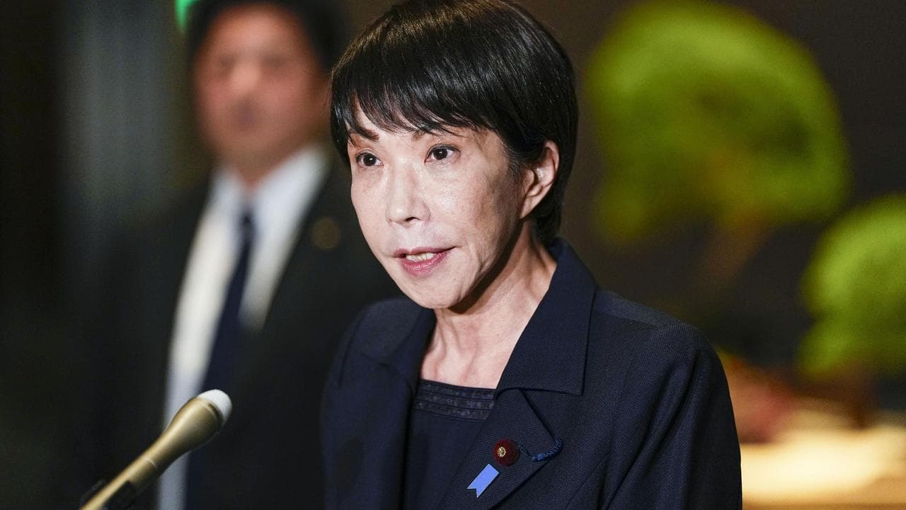 Japan's Prime Minister Sanae Takaichi