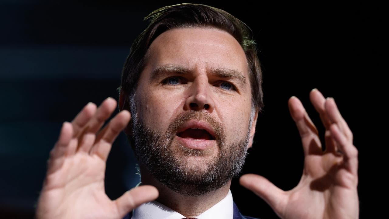 A file photo of JD Vance