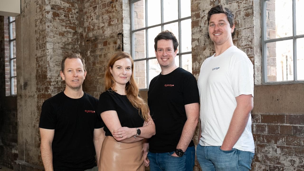 Luke Connal, Jeka Viktorova, Ben Wilkinson and Zach Dowse