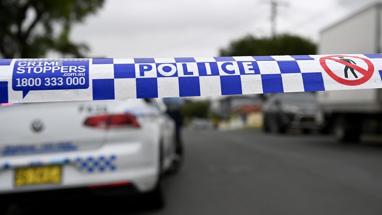 Police tape (file image)