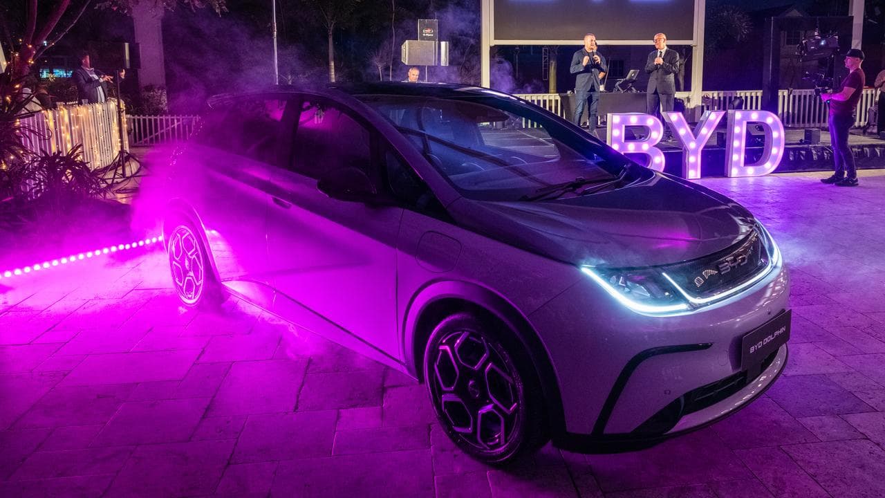 The BYD Dolphin electric car (file image)