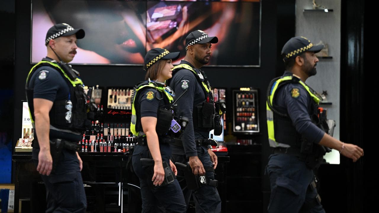 Victoria Police Protective Services Officers (file image)