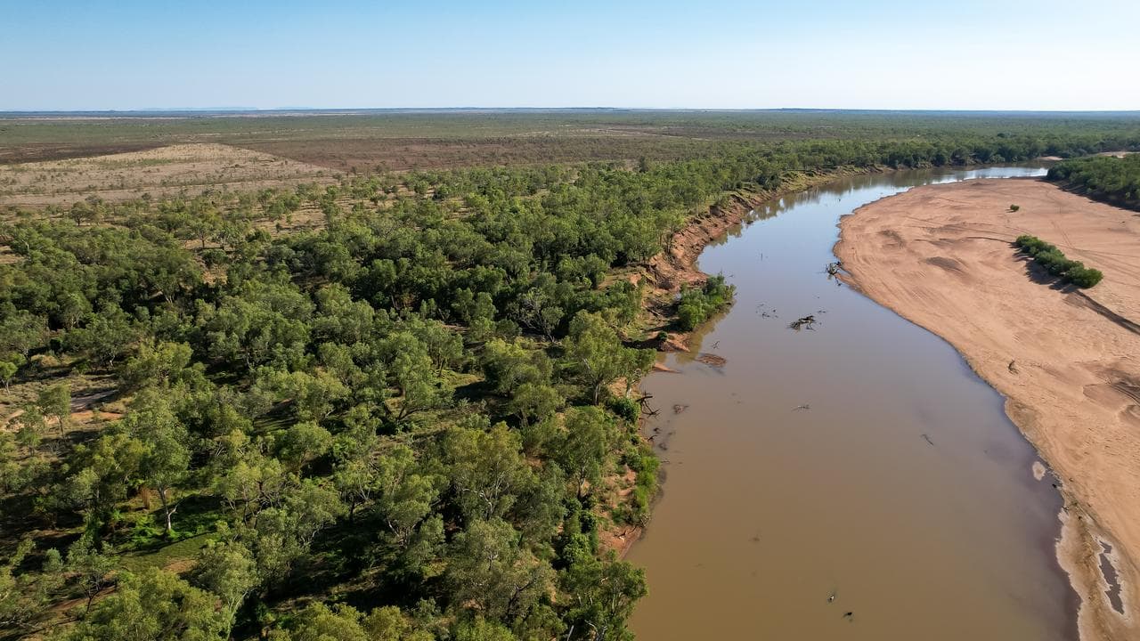 Fitzroy River at Fitzroy Crossing (file)