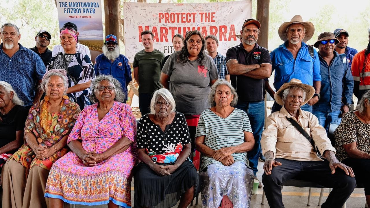 Traditional owners of the Fitzroy River
