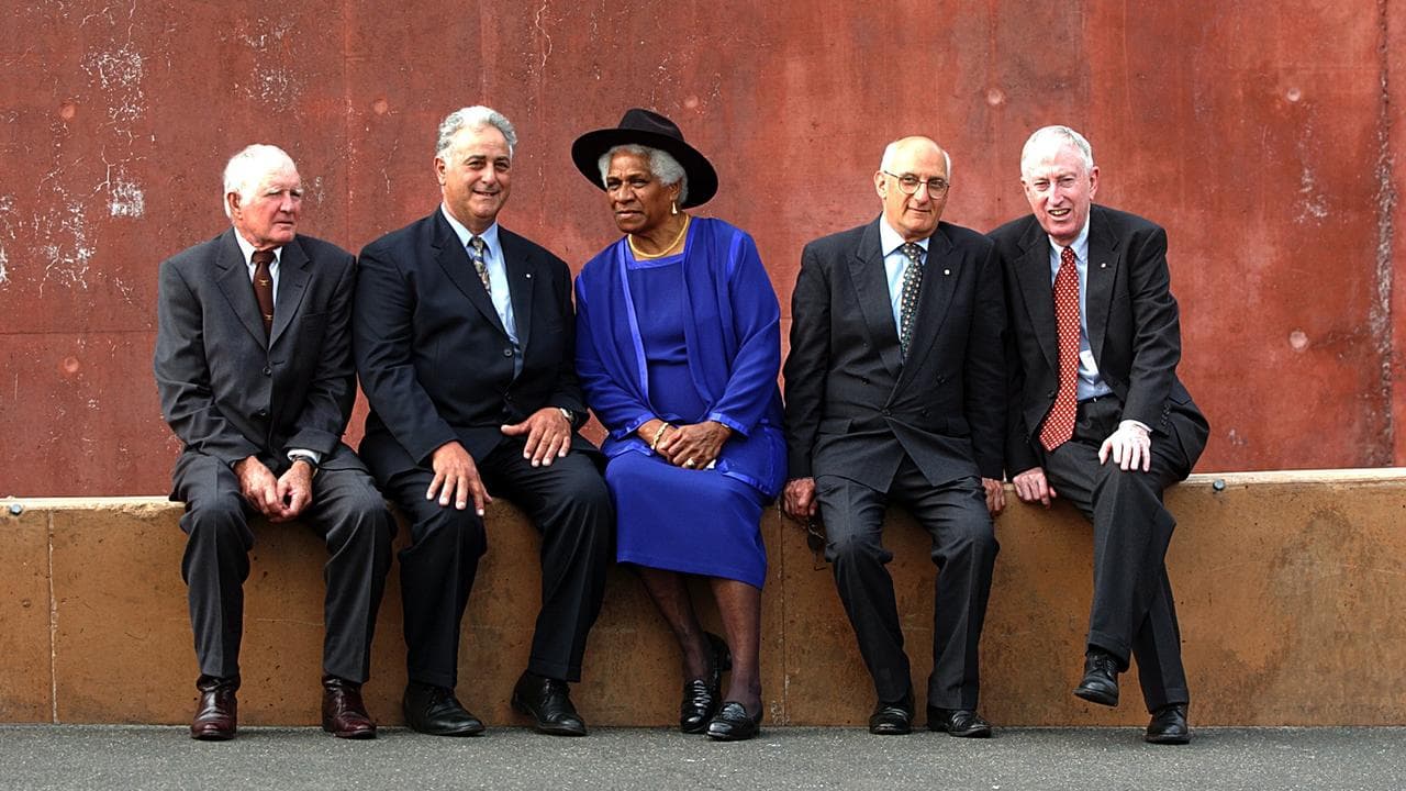 David Malouf (second from right)