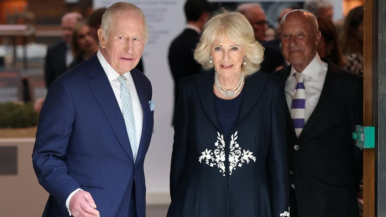 Britain's King Charles and Queen Camilla