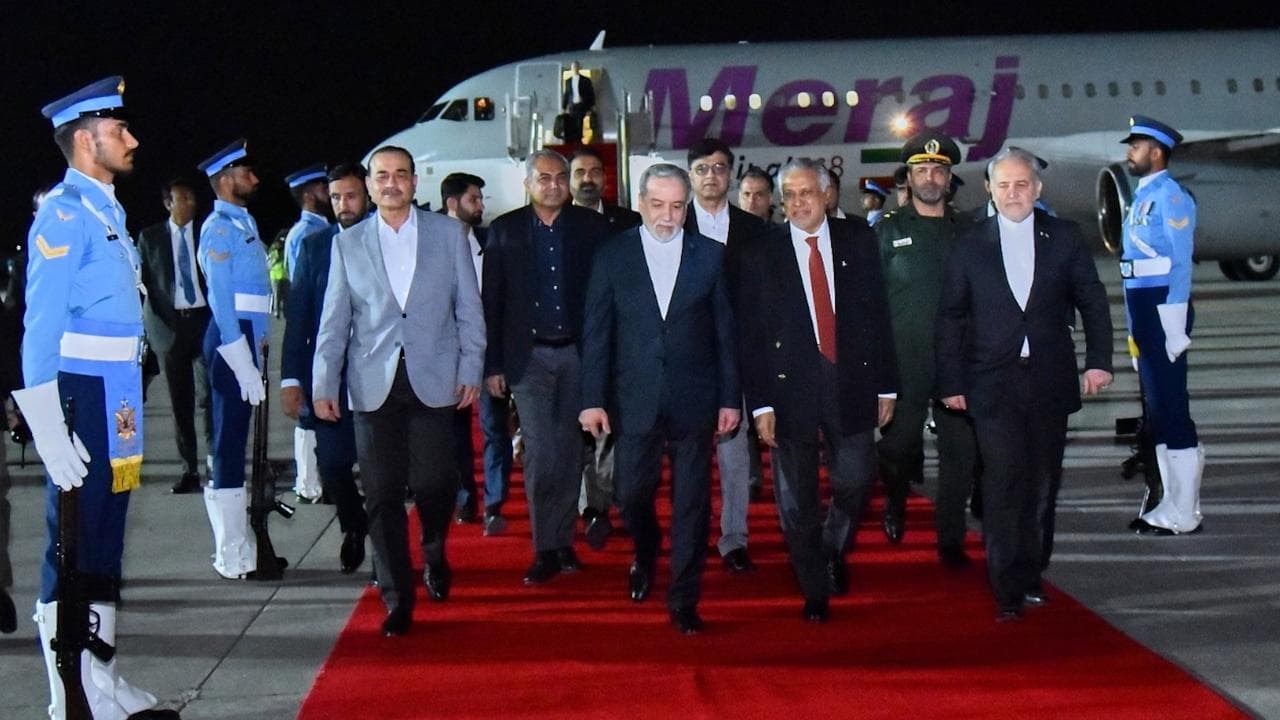 Iranian Foreign Minister Abbas Araghchi has arrived in Pakistan