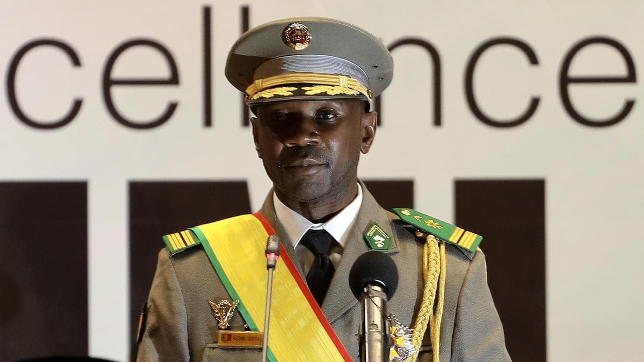 A file photo of Assimi Goita