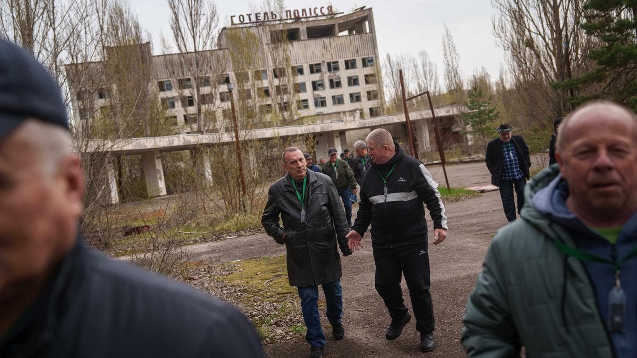 Former Chernobyl clean-up workers 