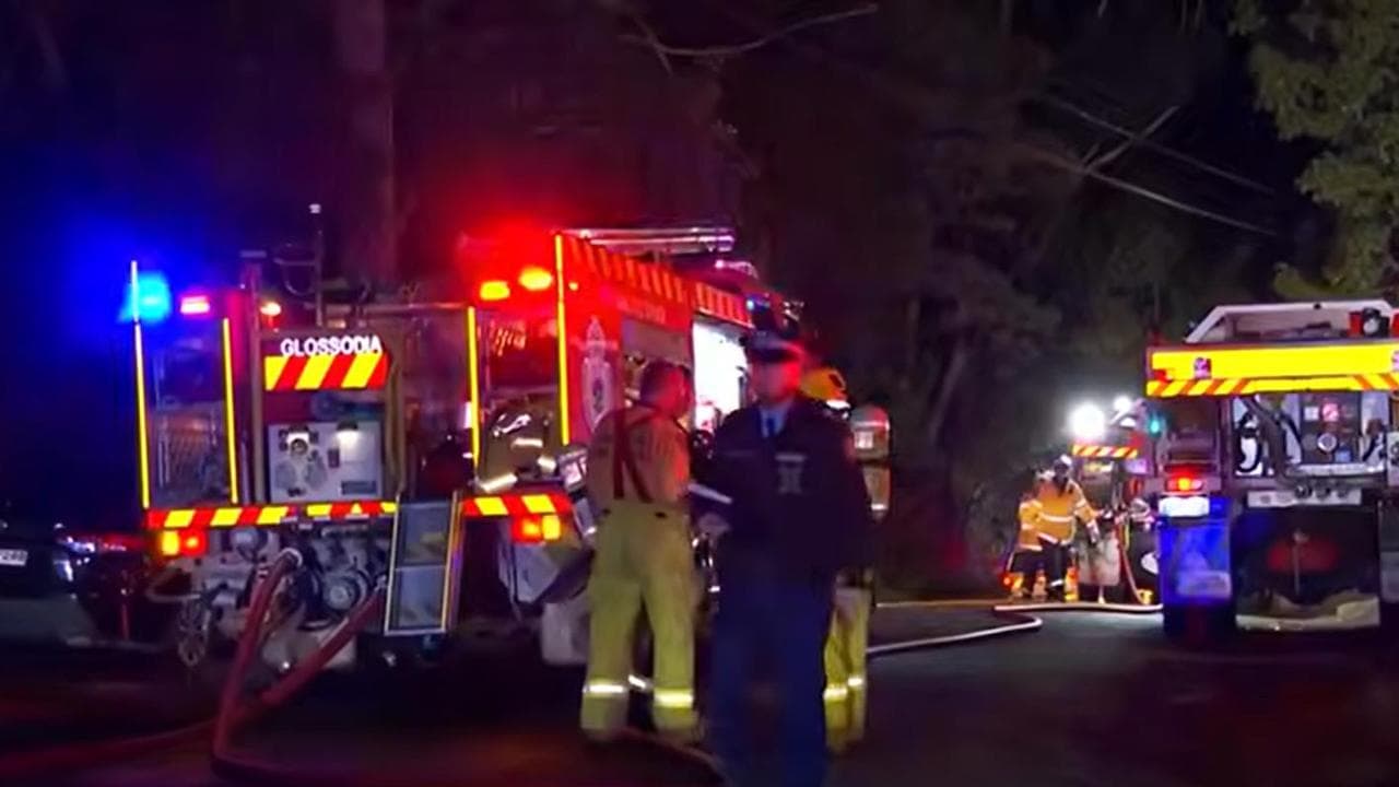 ABC News screengrab of firefighters