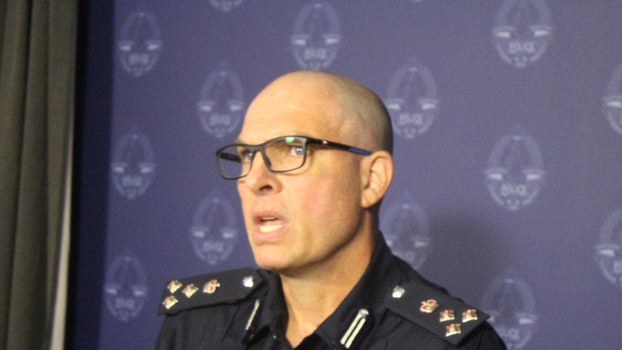 Acting NT Police Commander Mark Grieve