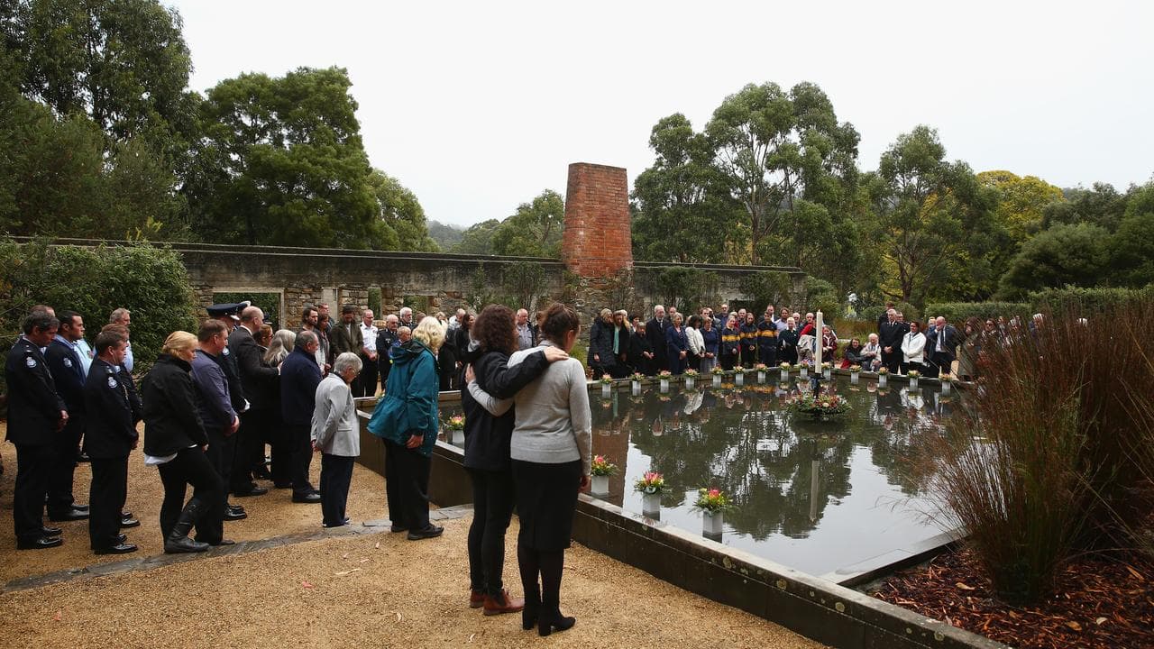 Memorial Pool for the victims of the Port Arthur massacre, Tasmania