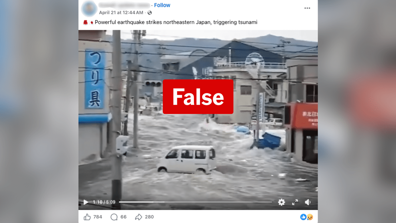 A screenshot of a Facebook post.