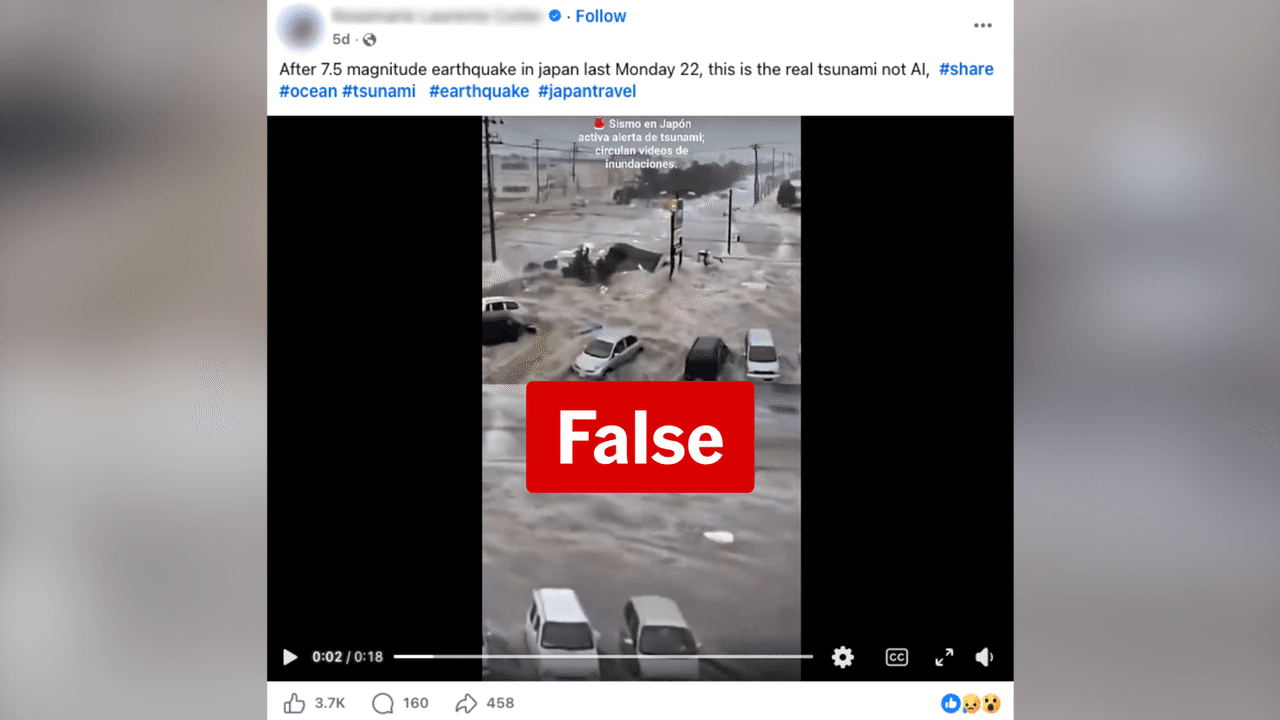 A screenshot of a Facebook post.