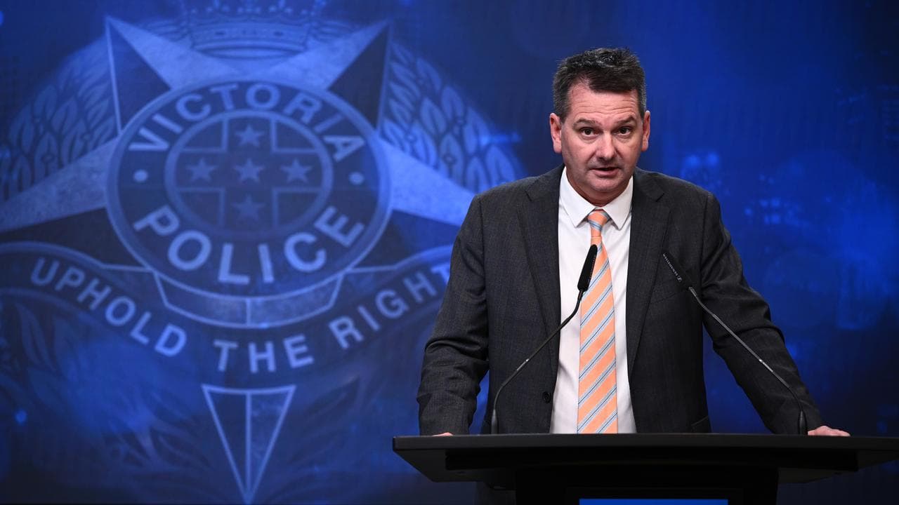 Victoria Police Detective Superintendent Jason Kelly (fiile image)