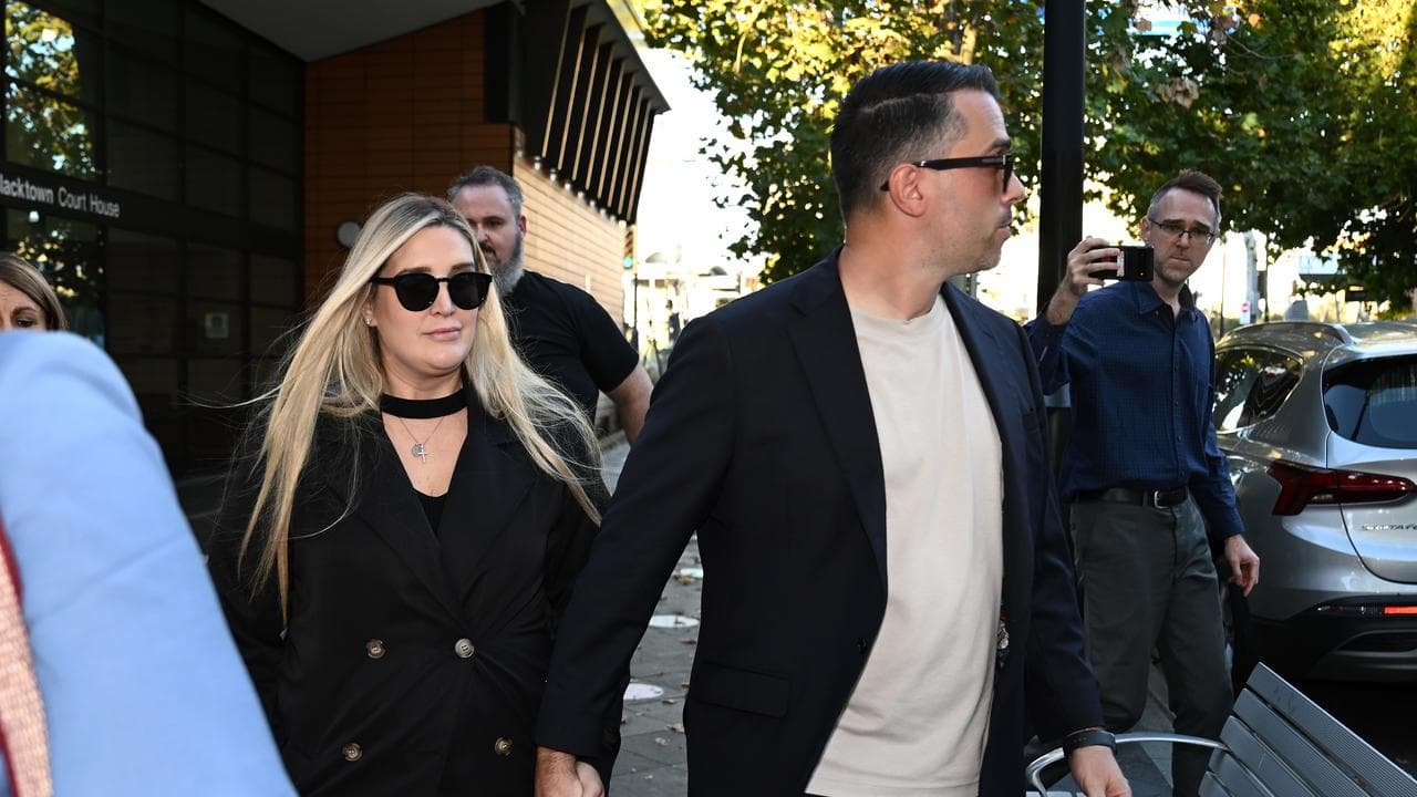 Lauren Mastrosa and husband