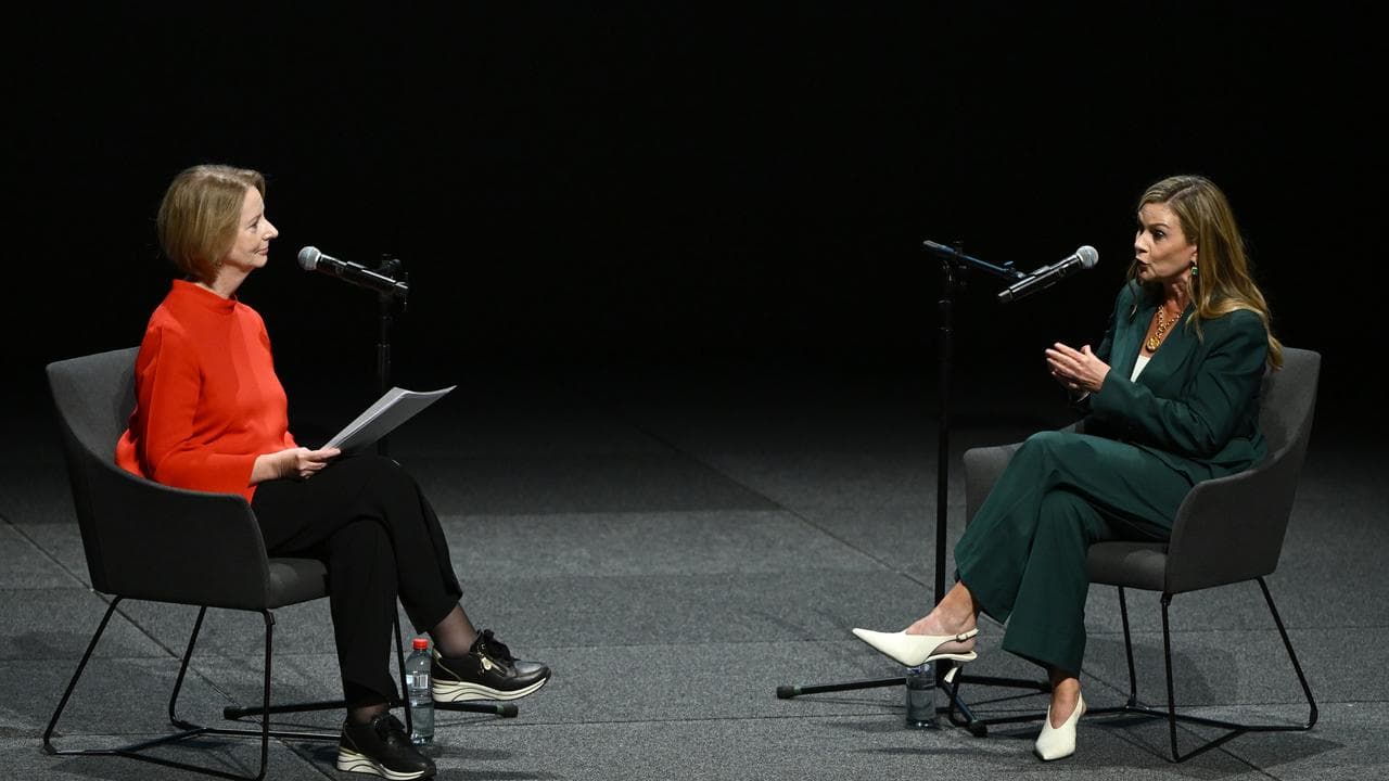 Julia Gillard in conversation with Julie Inman Grant at Women Deliver 