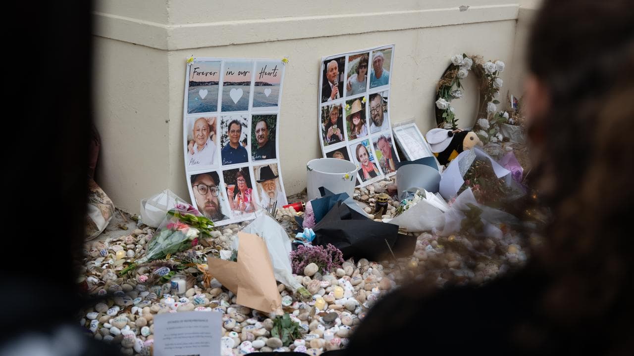 A memorial to the Bondi victims (file image)