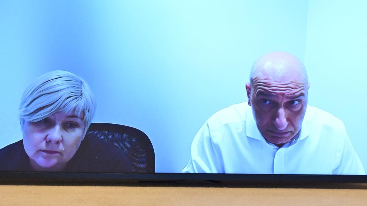 G8 Education CEO Pejman Okhovat (right)