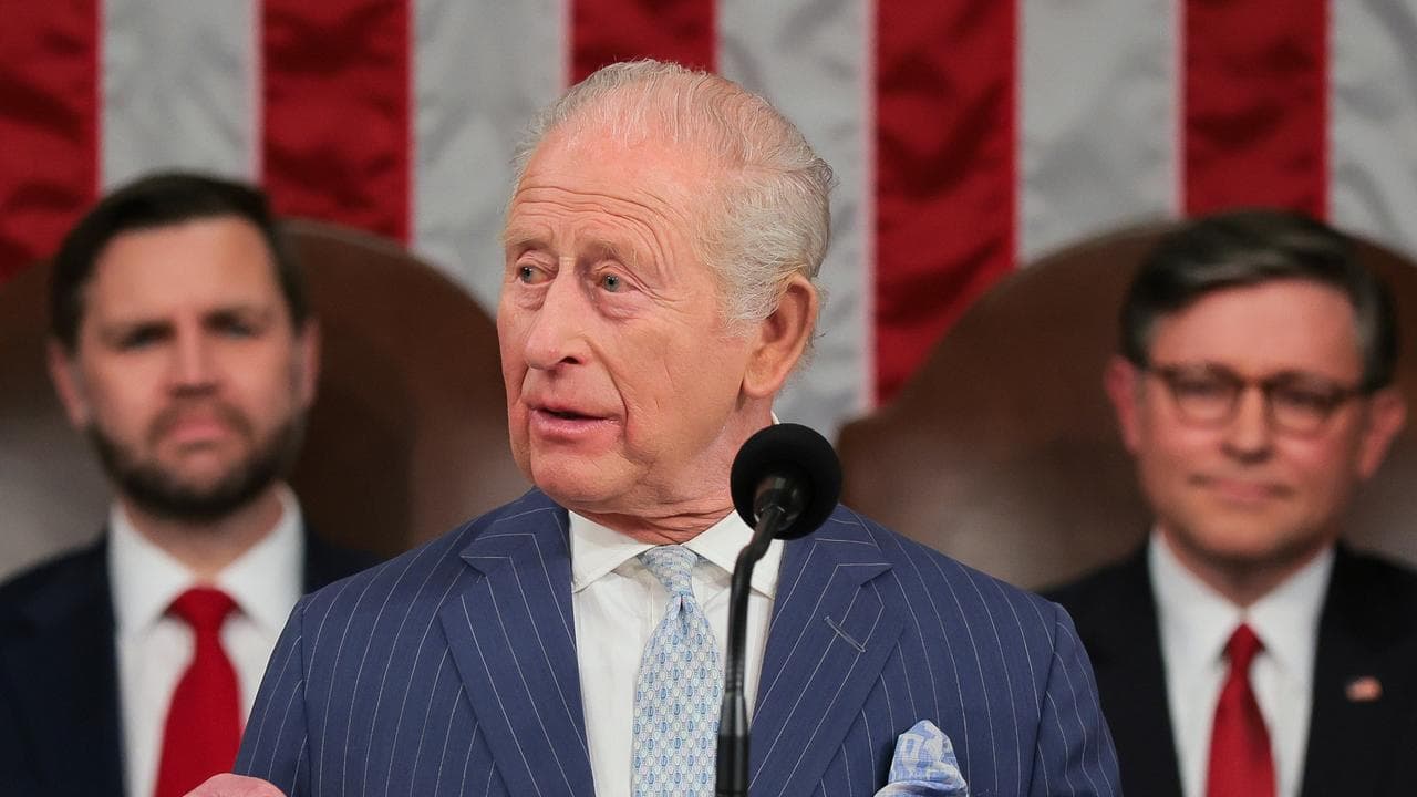 King Charles III addresses a joint meeting of US Congress