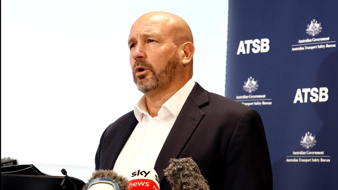 Australian Transport Safety Bureau chief Angus Mitchell