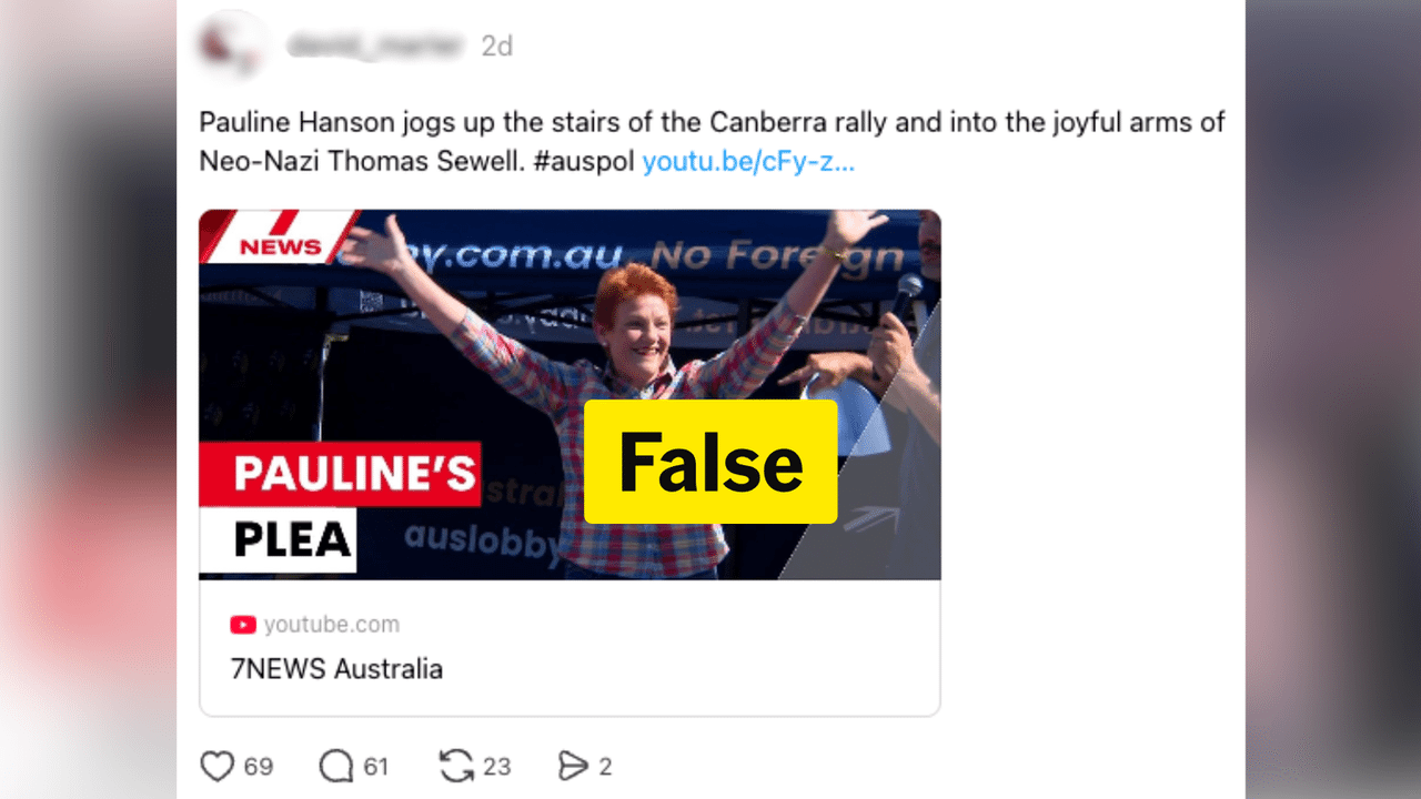 A screenshot of a Threads post.