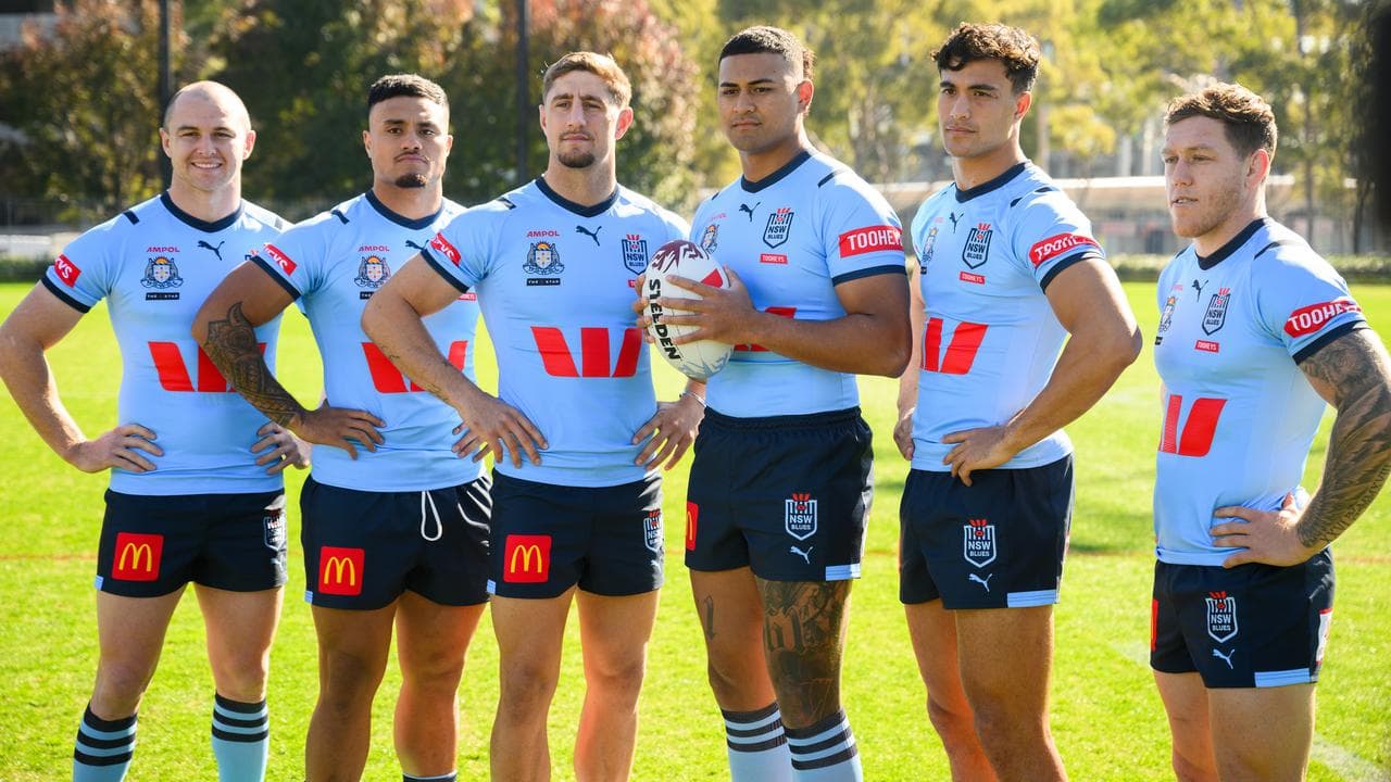 (L-R) 2024 NSW Blues State of Origin debutants.
