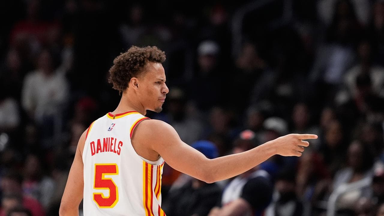 Atlanta Hawks guard Dyson Daniels