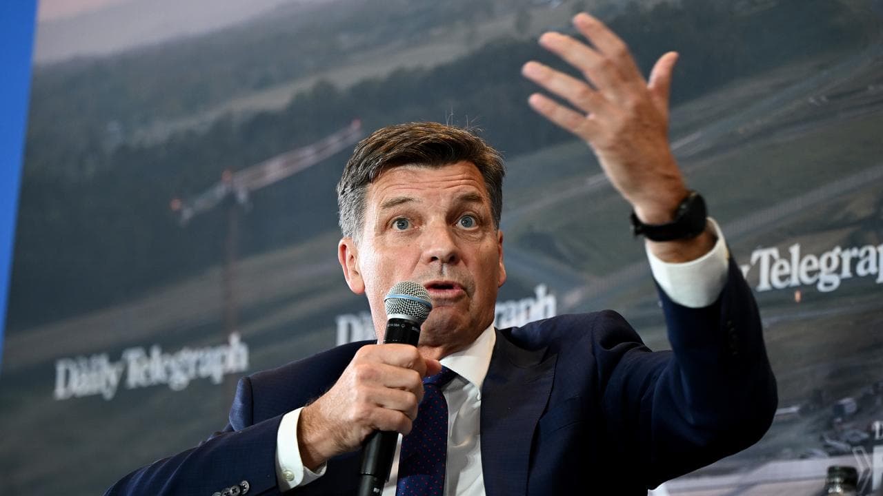 Opposition Leader Angus Taylor