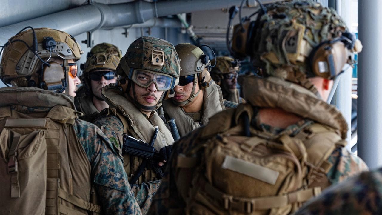 A file photo of US troops 
