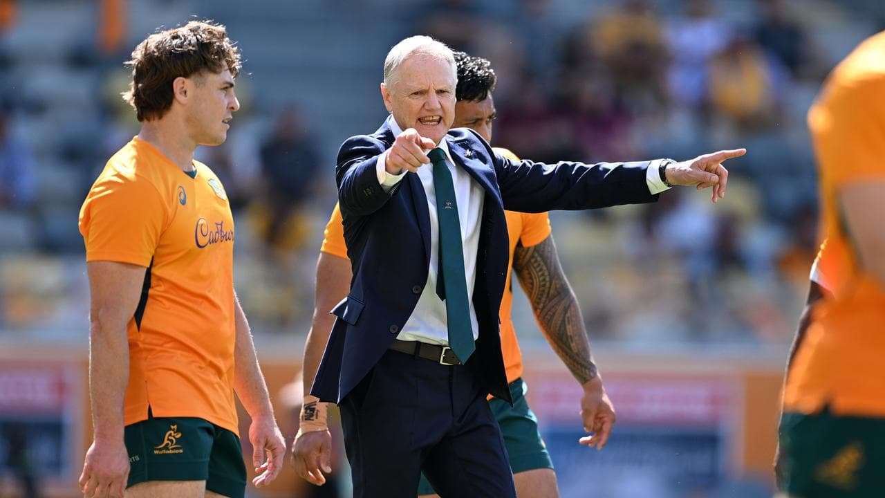 Wallabies coach Joe Schmidt