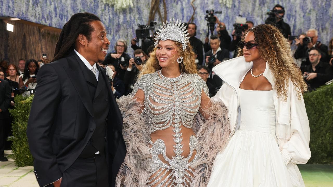 Jay-Z, Beyonce and Blue Ivy