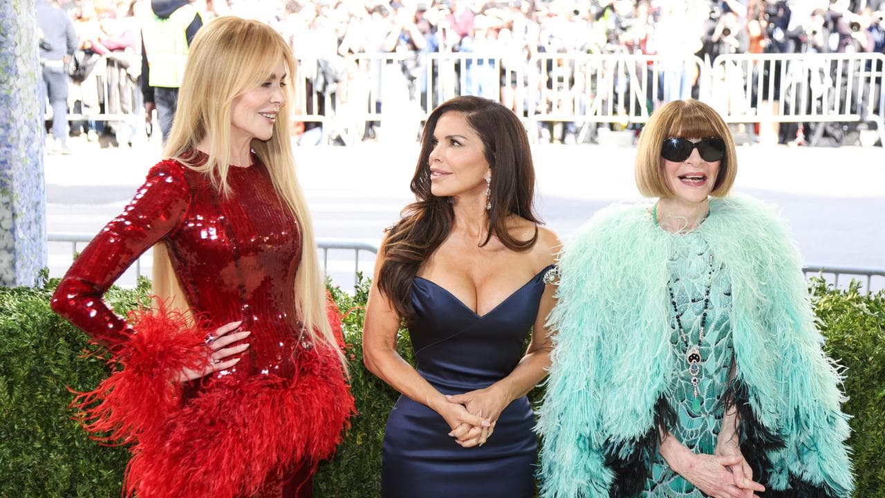 Nicole Kidman, Lauren Anthony-Bezos and Anna Wintour