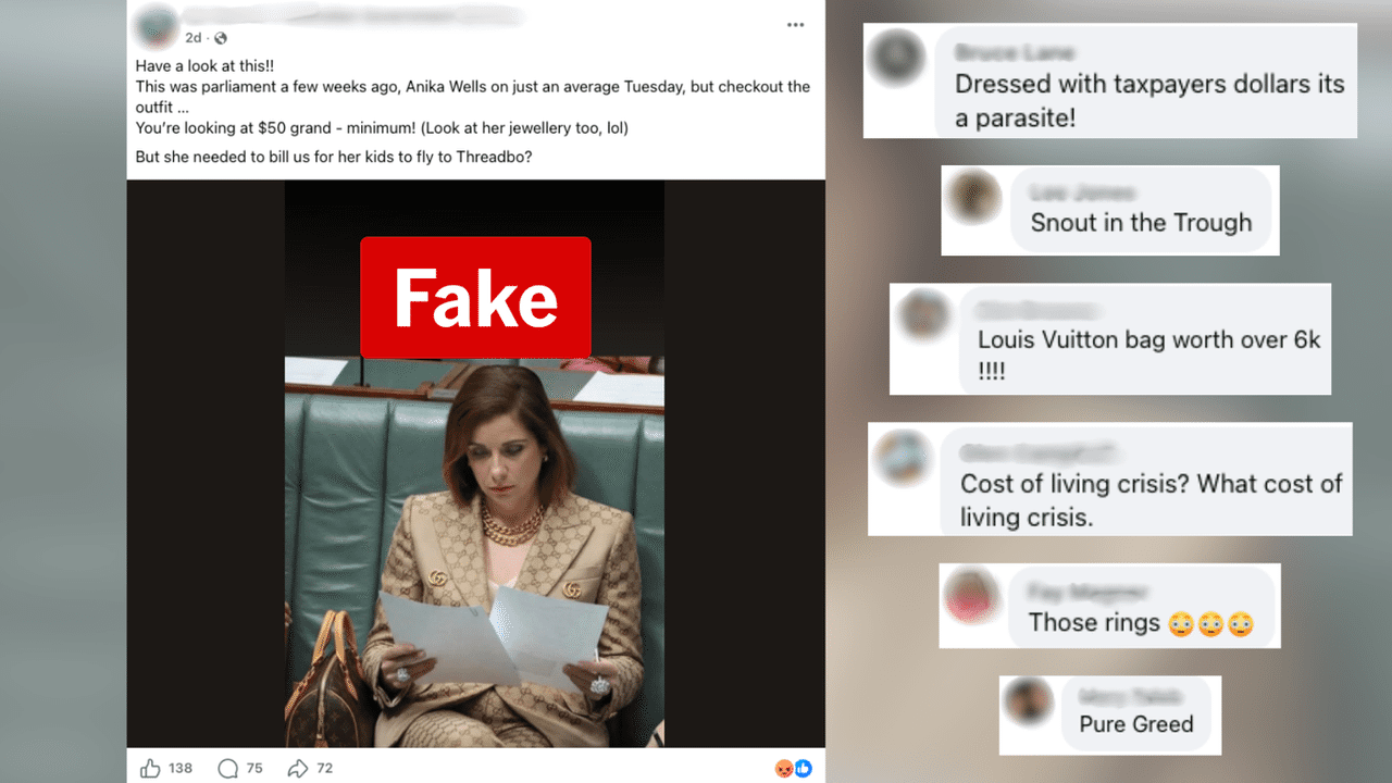 A screenshot of a Facebook post.