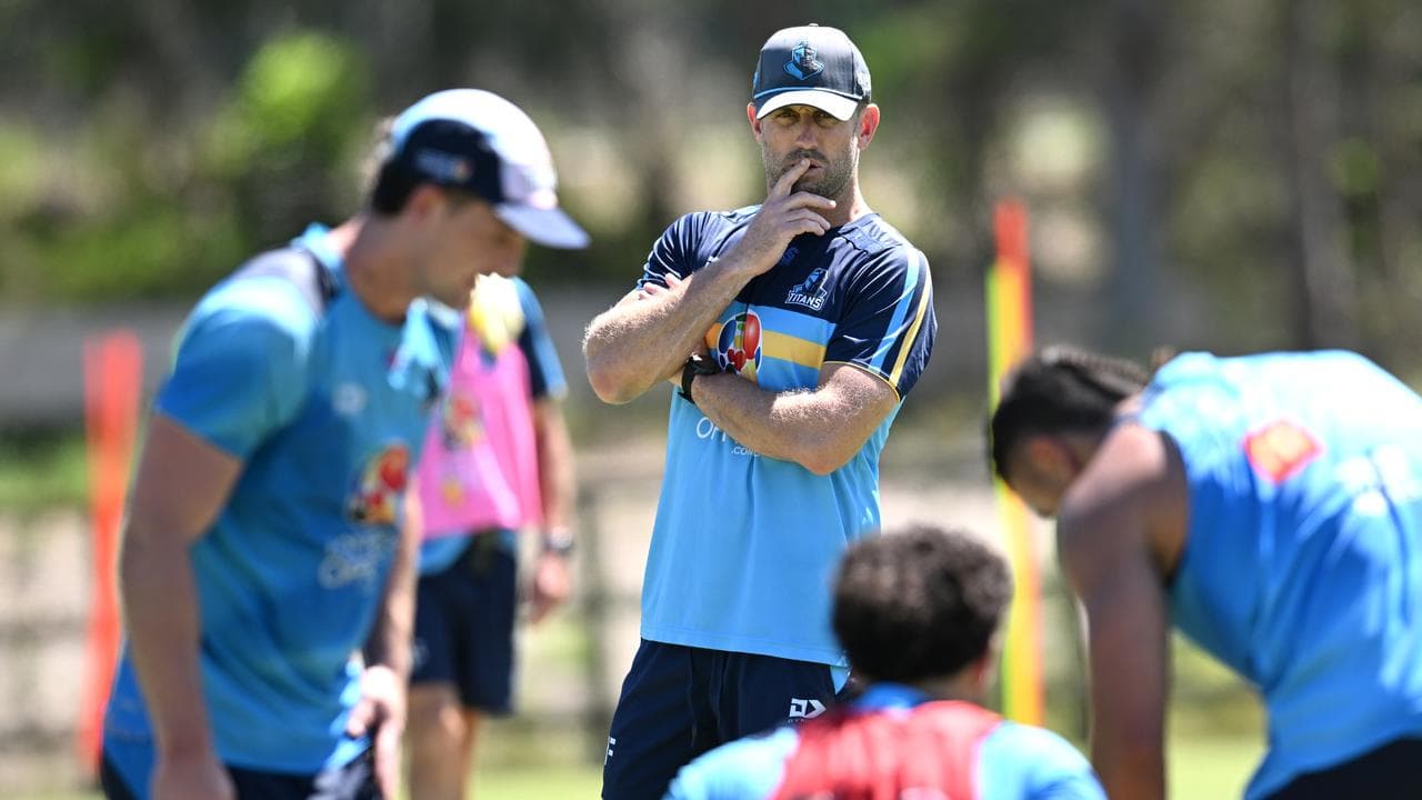 Gold Coast Titans coach Josh Hannay
