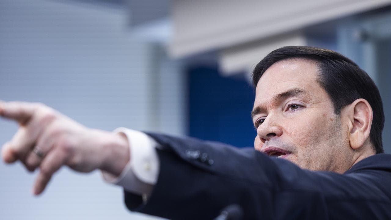 US Secretary of State Marco Rubio