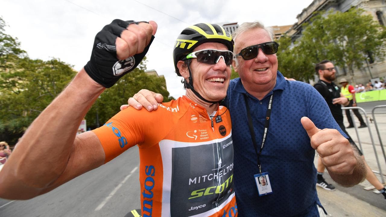 (L-R) Daryl Impey and Gerry Ryan.