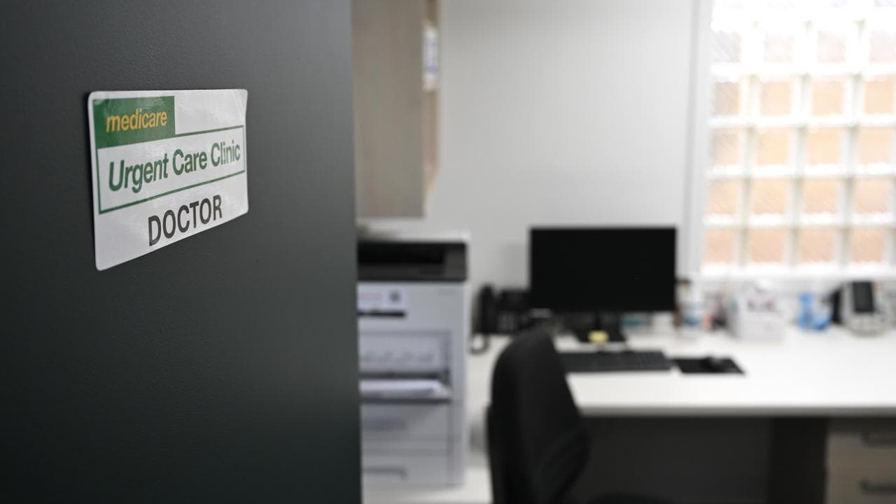 An urgent care clinic (file)