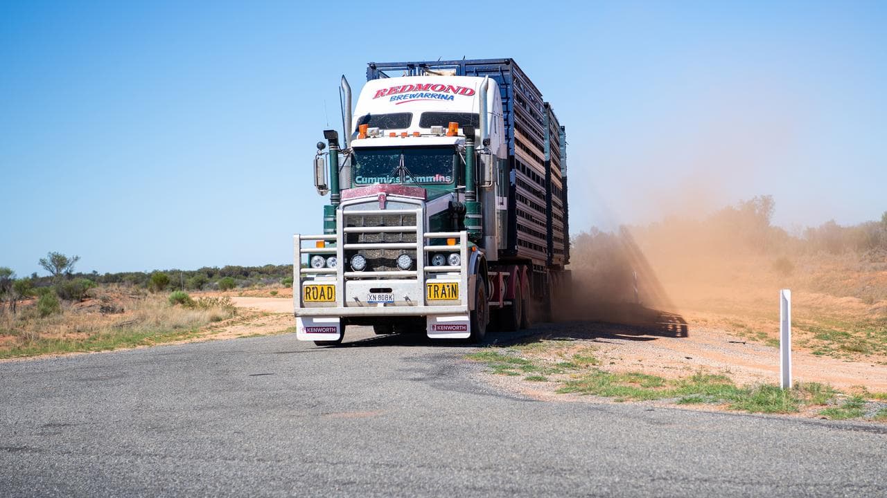A road train (file)