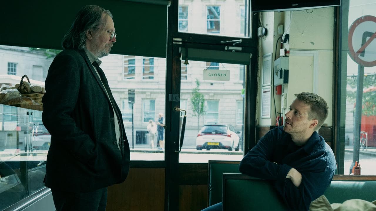 Gary Oldman and Jack Lowden