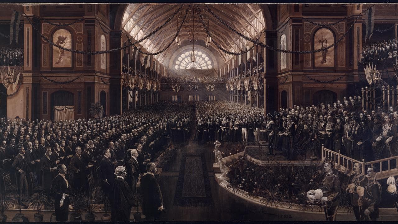 Charles Nuttall painting