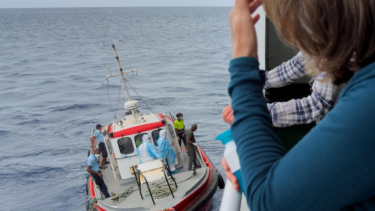 Passengers on the the hantavirus-stricken cruise ship, MV Hondius