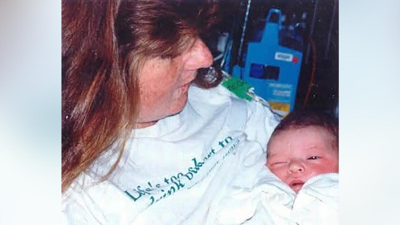 Lorna Berry and baby 