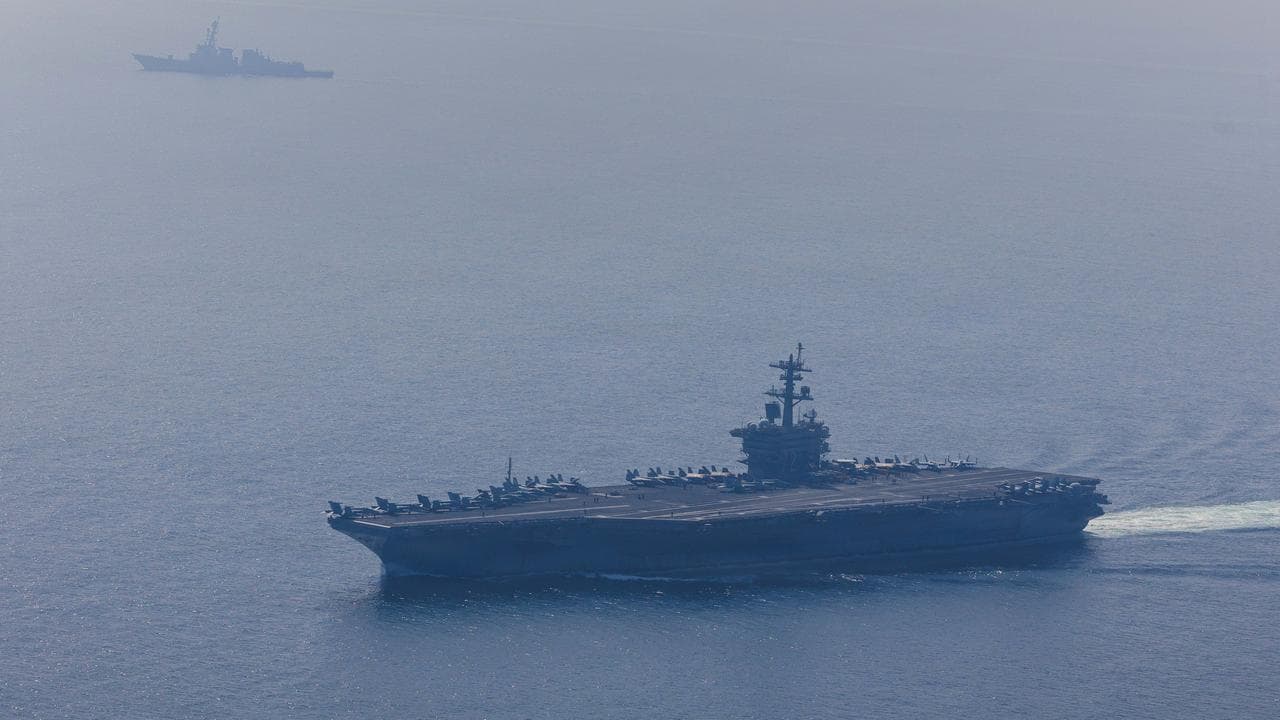 US Navy carrier Abraham Lincoln
